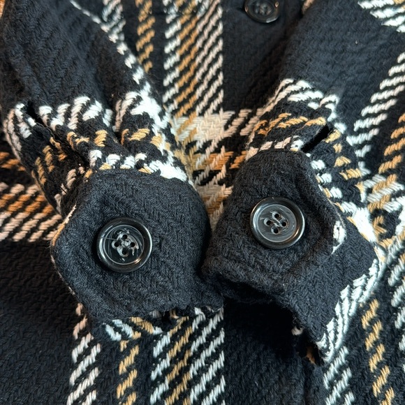 🎯Outerknown Cloud Weave Shirt Jacket Salt Cabin Plaid Size XS - Picture 7 of 16